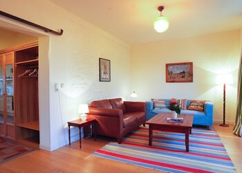 Wohnzimmer Ferienwohnung Stellmacherwohnung