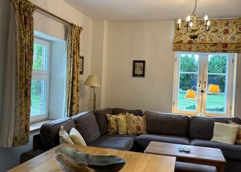 Living room apartment Terrassenblick Foto © Pia Boni