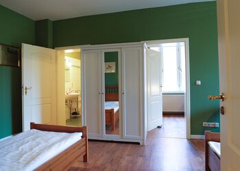 Schlafzimmer Ferienwohnung Fuchsbau