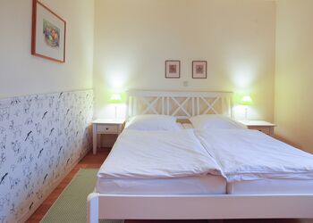 Schlafzimmer Ferienwohnung Stellmacherwohnung