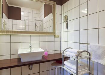 Badezimmer Ferienwohnung Fuchsbau